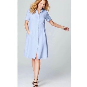 J. Jill Linen Shirt Dress